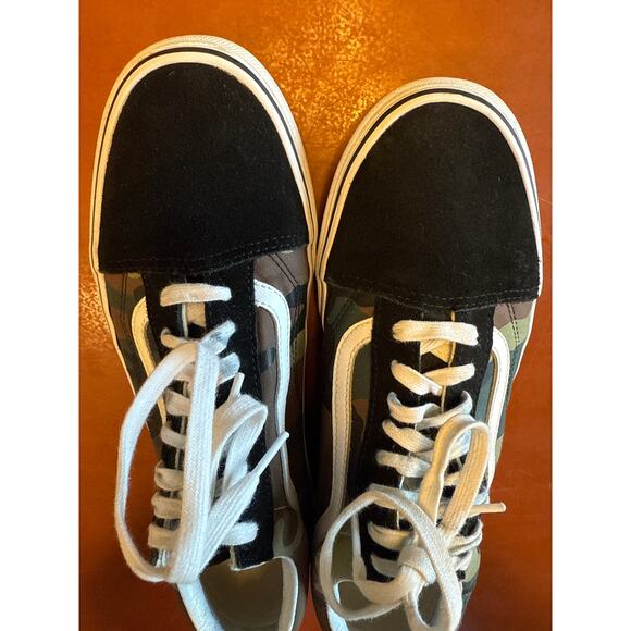 Vans Old Skool Woodland Camo Black Suede Canvas • Men’s 10 - Picture 8 of 8